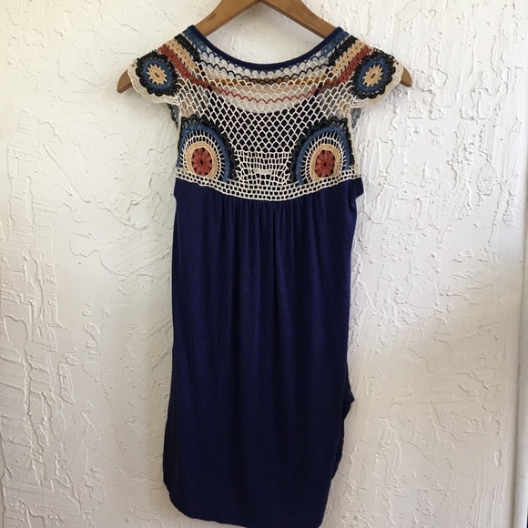 Crochet Tunic Tank Top - Picture 3 of 5
